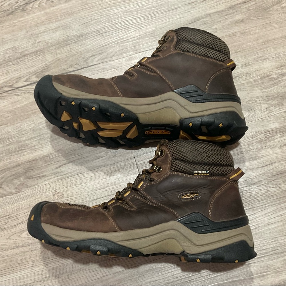 Keen Gypsum II Mid Men's Waterproof Hiking Boots Size 9 - Picture 3 of 10